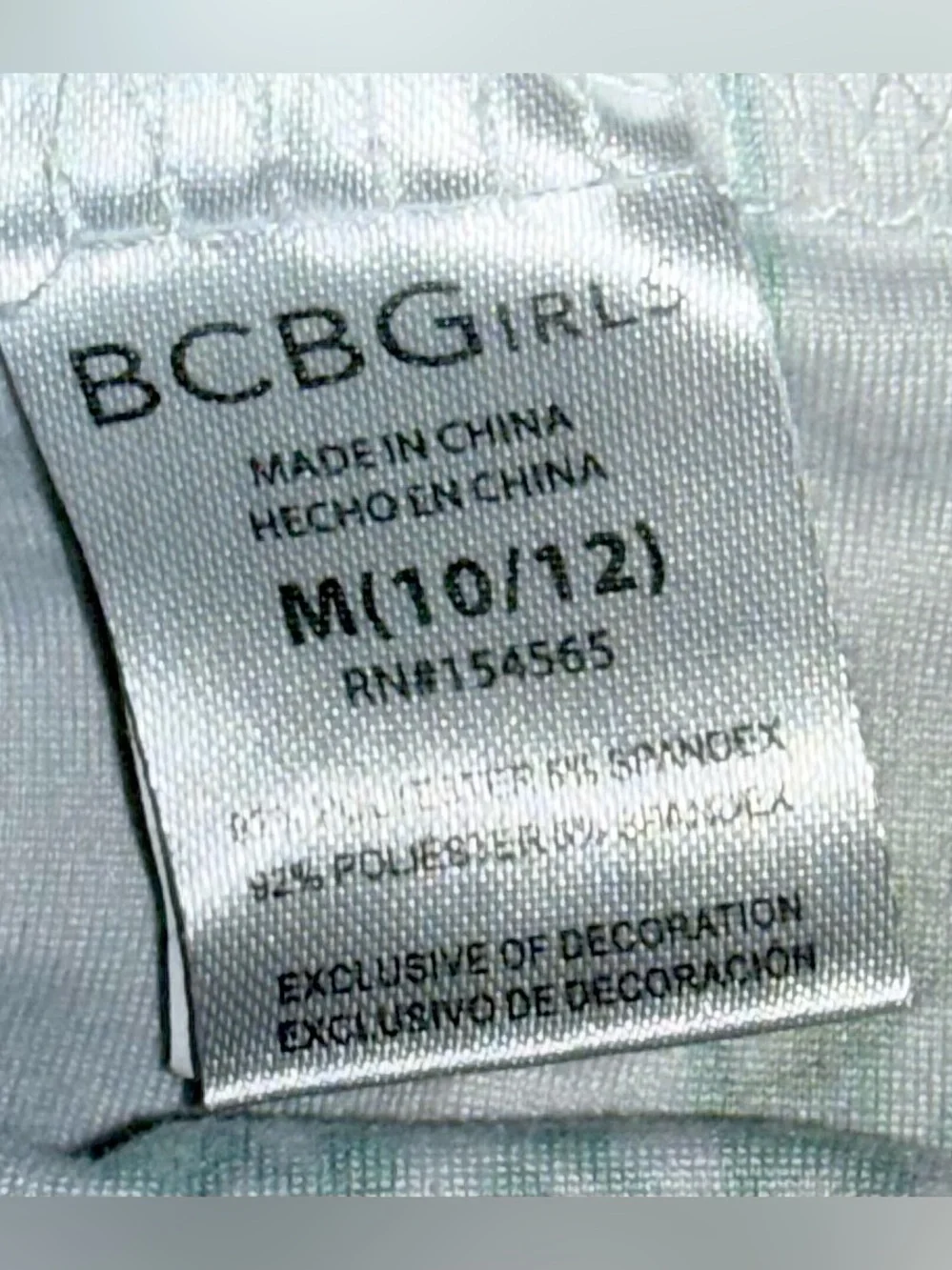 BCBGirls Floral Off-the-Shoulder Handkerchief Dress | Girls Medium (10/12) | EUC